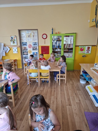 Navštívila nás paní policistka